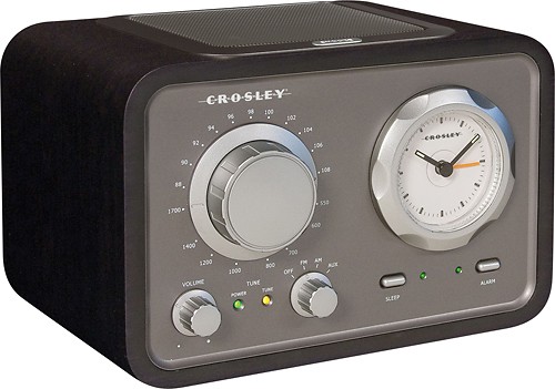 crosley clock radio