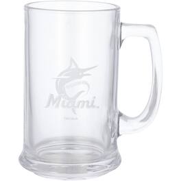 The Memory Company - Miami Marlins 15oz. Stein Glass - Multicolor