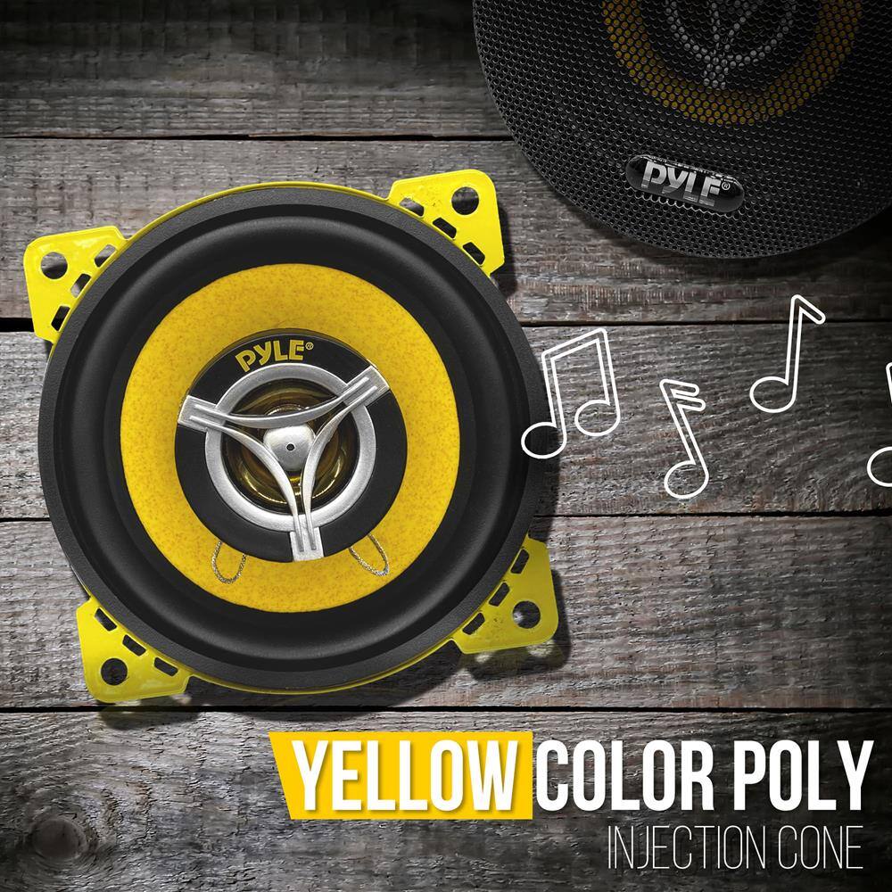 PYLE  
YELLOW COLOR POLY INJECTION CONE