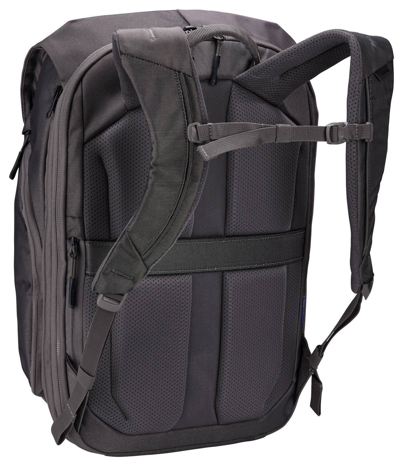 Angle. Thule - Subterra 2 Travel Backpack 26L - Vetiver Gray.