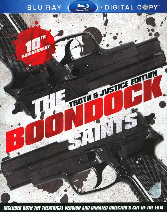  The Boondock Saints [Truth &amp; Justice Edition] [Unrated] [2 Discs] [Includes Digital Copy] [Blu-ray] [1999]