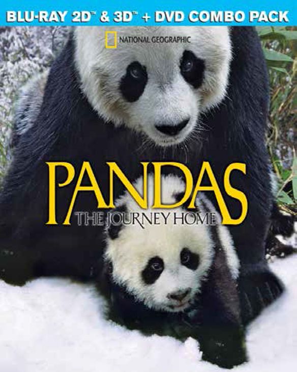  Pandas: The Journey Home [3D] [Blu-ray/DVD] [Blu-ray/Blu-ray 3D/DVD] [2014]