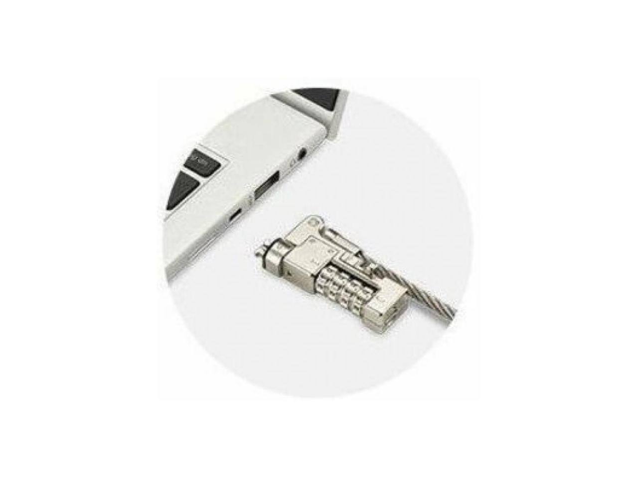 Alt View 6. Kensington - Kensington Slim NanoSaver 2.0 EQ Combination Laptop Lock Resettable.