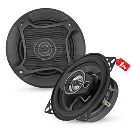 5 CORE - 5Core Coaxial Door Car Speakers 4” Pair 250W 4Ohm 2 Way Component Subwoofer Audio w Super Tweeter - Black