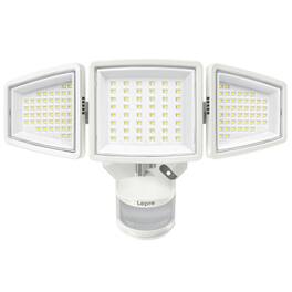 Lepro - LED Outdoor Security Pathway Lights, 27W 3200LM Motion Sensor Flood Lights, IP65 Waterproof for Yard Porch Garage - White