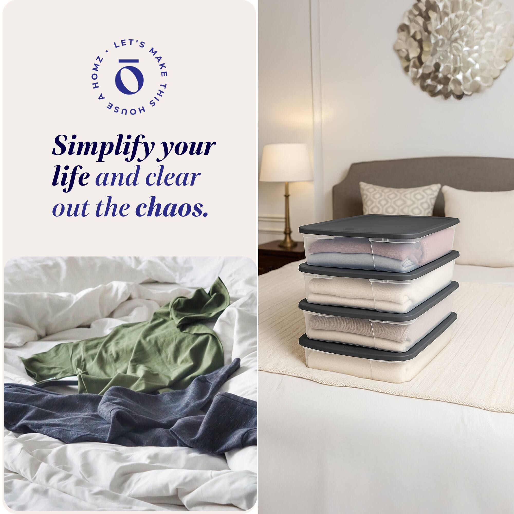 LET'S MAKE A THIS HOUSE  
Simplify your life and clear out the chaos.