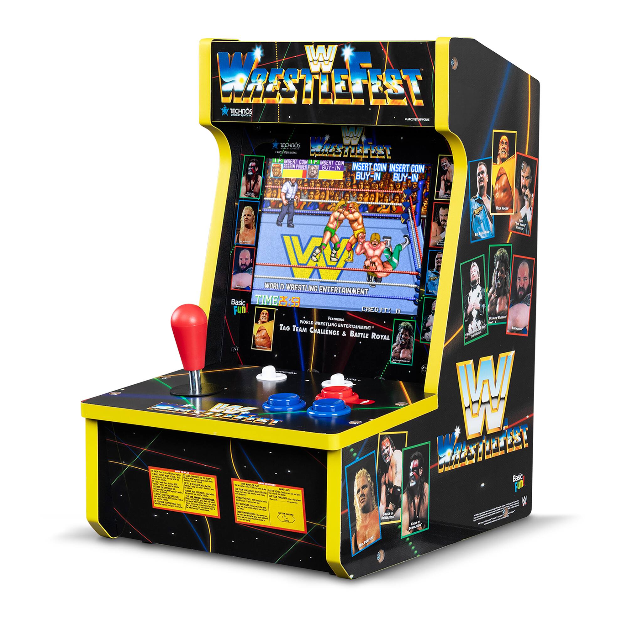 WWE Counter Series Game with 8" Liquid Crystal Screen & 4 Games - Windows