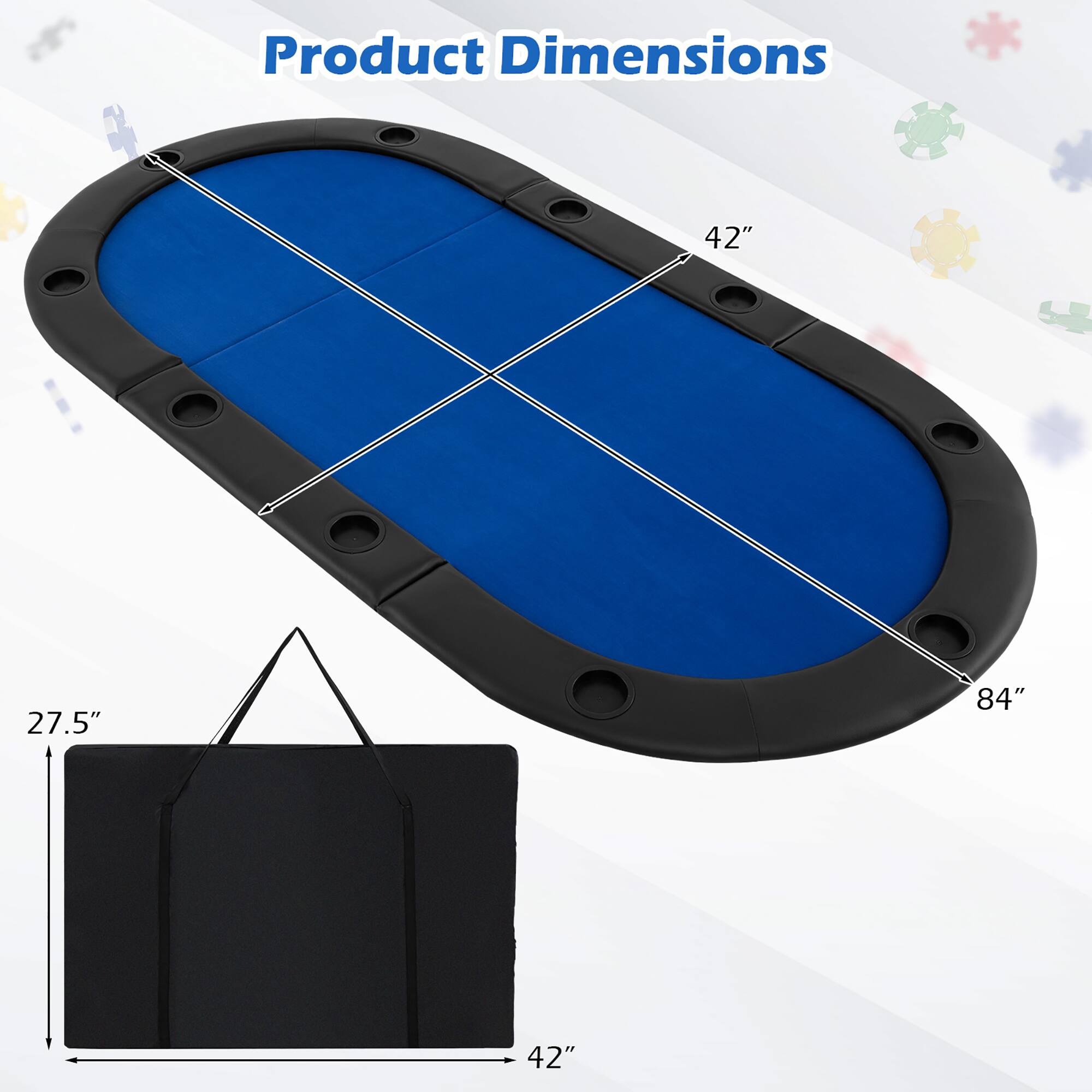 Product Dimensions: 42" x 27.5" x 84"