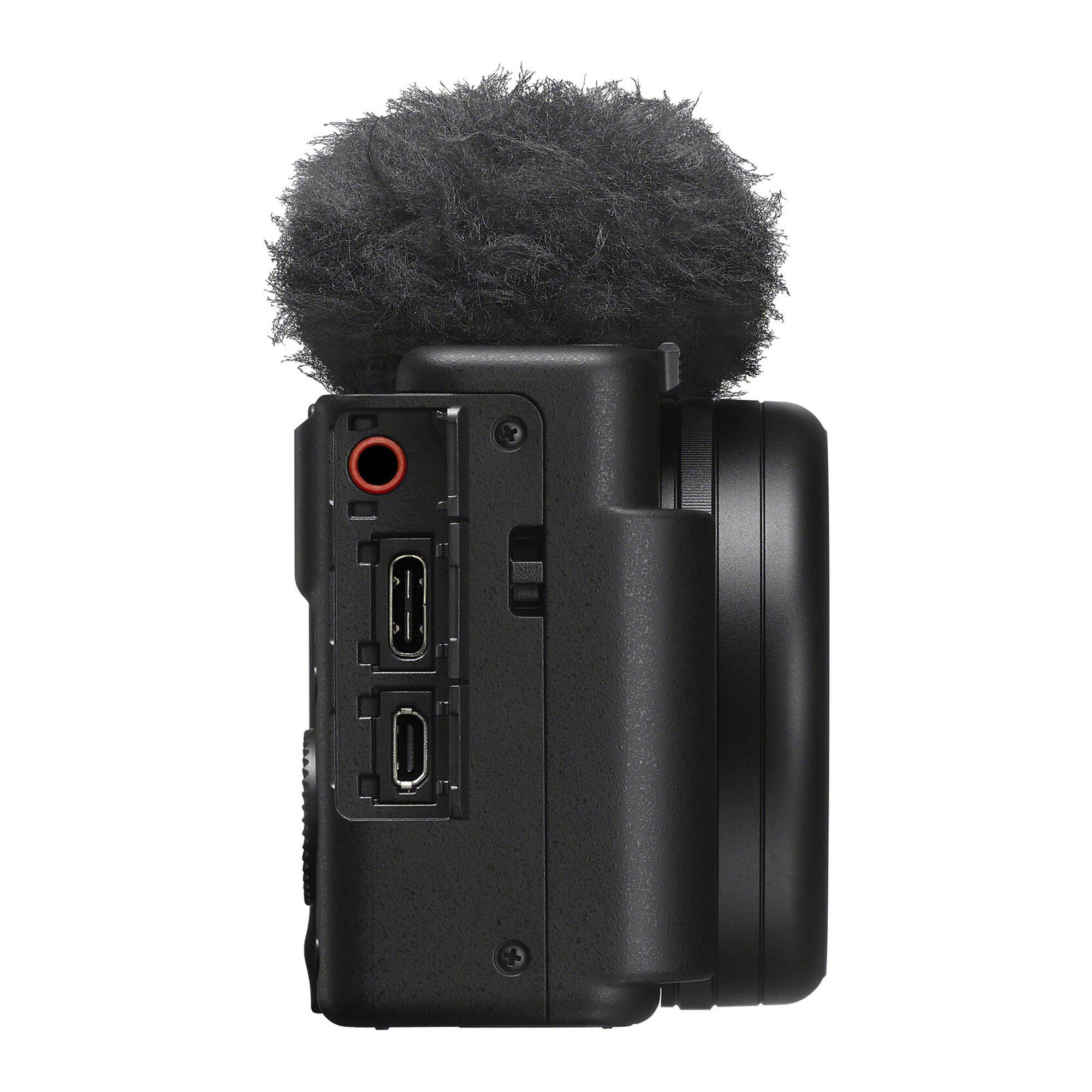 Alt View 5. Sony - Sony ZV-1 II Digital Camera + 64GB Memory Card + Photo Software + Battery + More.