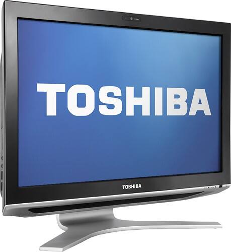 Angle Standard. Toshiba - All-In-One Computer / Intel® Core™ i7 Processor / 21.5" Display / 4GB Memory / 1TB Hard Drive.