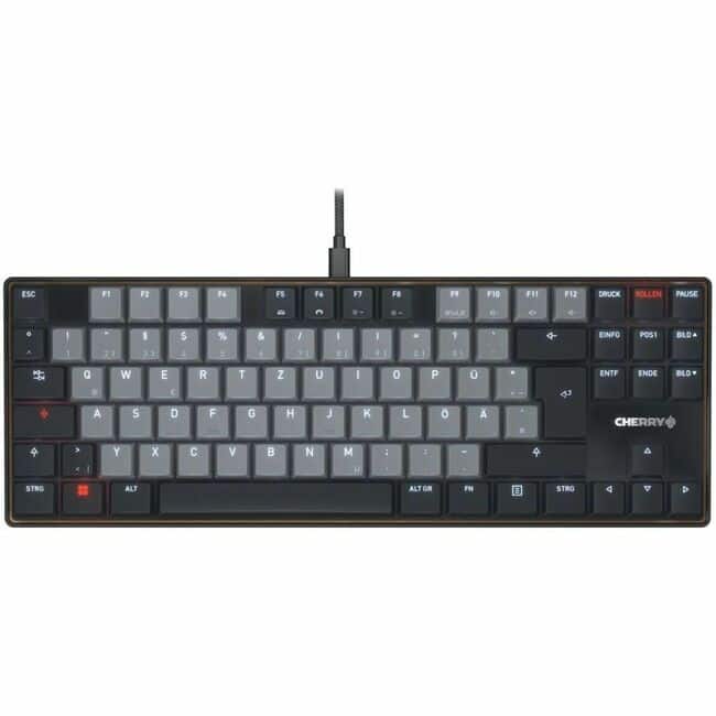CHERRY KC 500 MX LP TKL MX LP Mechanical Low profile Keyboard in a