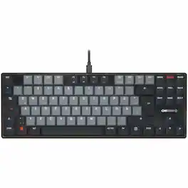 KC 500 MX LP TKL MX LP Mechanical Low-profile Keyboard in a Slim Design - Black, Wired Compact Keyboard with - Cherry Blossom