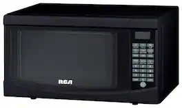 Curtis - 0.7 Cu. Ft. Compact Microwave - Black