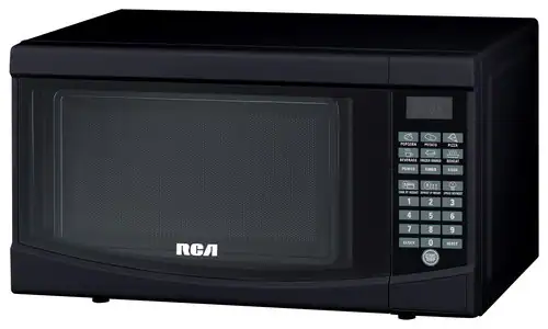 Front. Curtis - 0.7 Cu. Ft. Compact Microwave - Black.