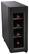 Front. Igloo - 4-Bottle Vertical Wine Cooler - Black.