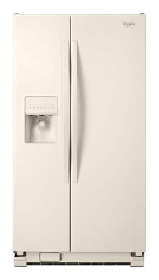 whirlpool bisque refrigerator