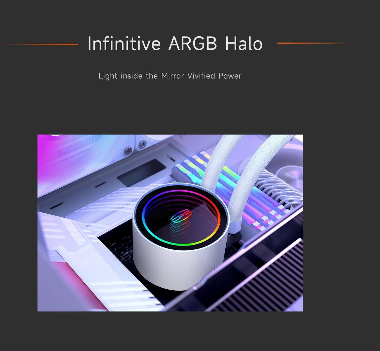 Infinite ARGB Halo  
Light inside the Mirror Vivified Power