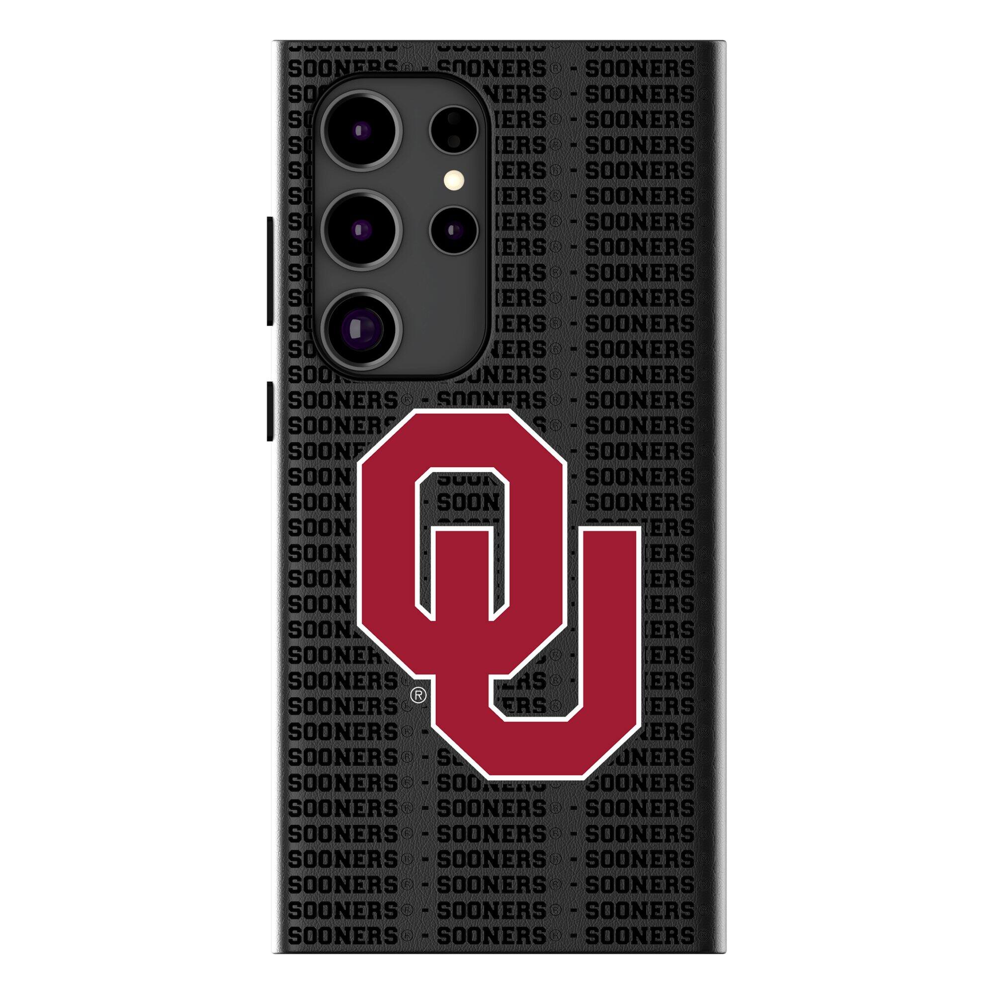 Keyscaper - NCAA - Oklahoma Sooners Text Backdrop Galaxy Magnetic Bump Case - S25 - Black price history on PriceWatchPro