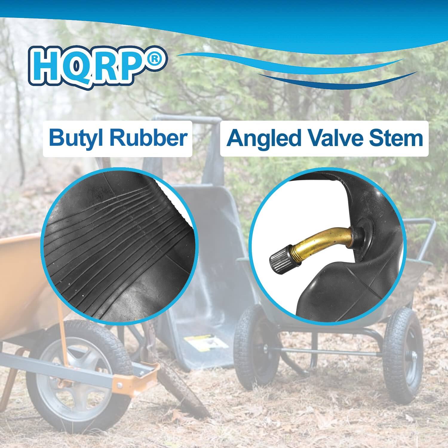 HQRP Butyl Rubber Angled Valve Stem