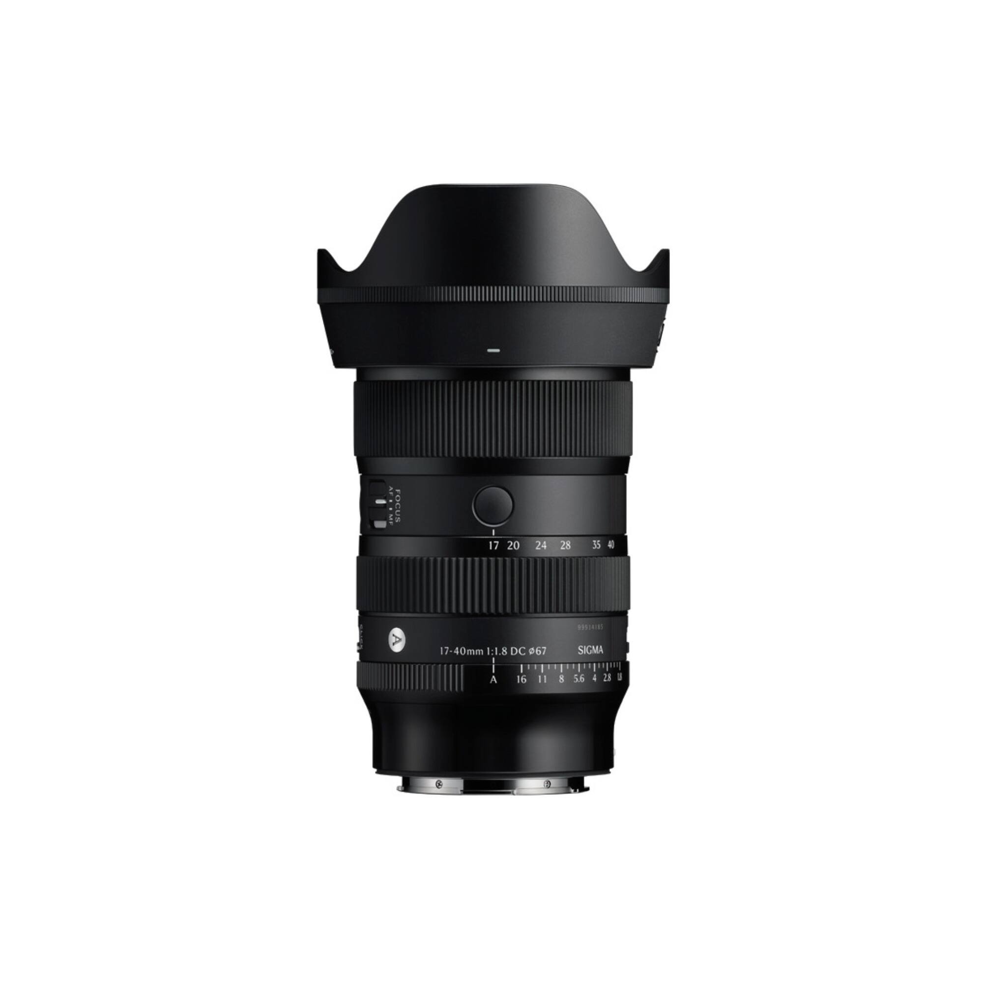 Sigma 214975 17 40mm F1.8 DC Art Mount for Fuji X, Black 214975