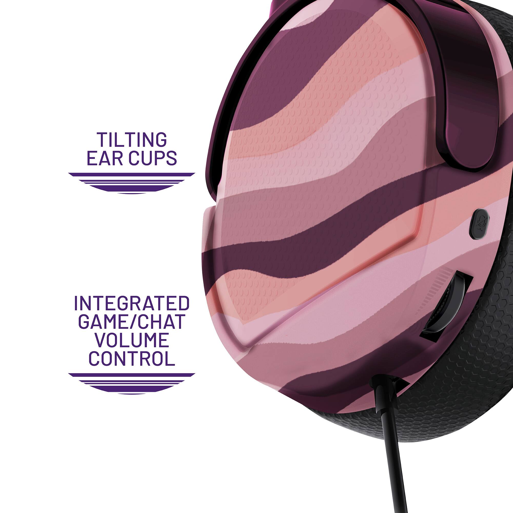 TILTING EAR CUPS  
INTEGRATED GAME/CHAT VOLUME CONTROL