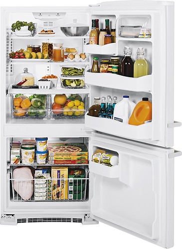 Best Buy: GE Artistry Series 20.3 Cu. Ft. Bottom-Freezer Refrigerator ...