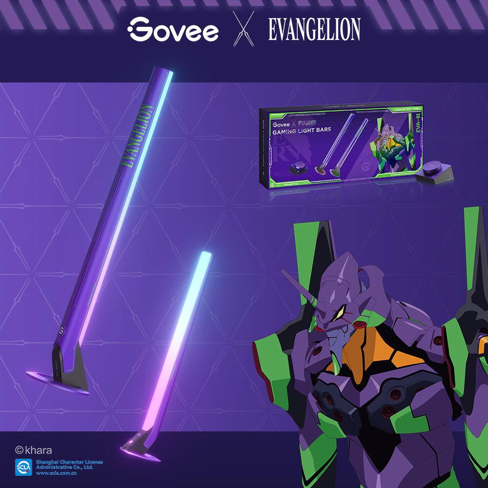 Govee x Evangelion  
Govee Progely Gaming Light Bars R G T/2 - EVA-OI  
© Khara  
Shanghai Character License Administrative Co., Ltd.  
www.scia.com.cn
