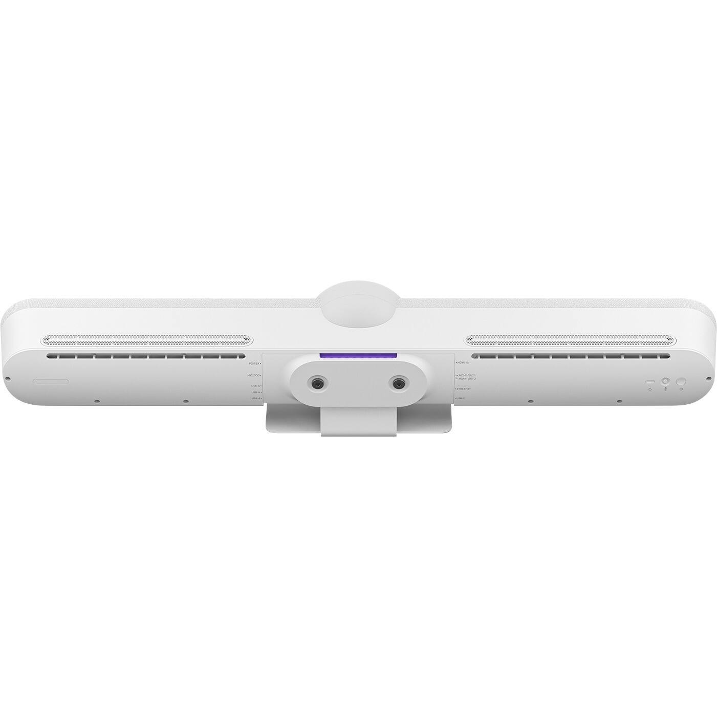 Alt View 5. Logitech - Logitech Rally Bar Mini All-In-One Video Bar for Small to Medium Rooms, White - 3840 x 2160 Video - 120&deg; Angle - 4x.