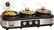 Angle Standard. Bella - Triple Slow Cooker - Stainless-Steel.