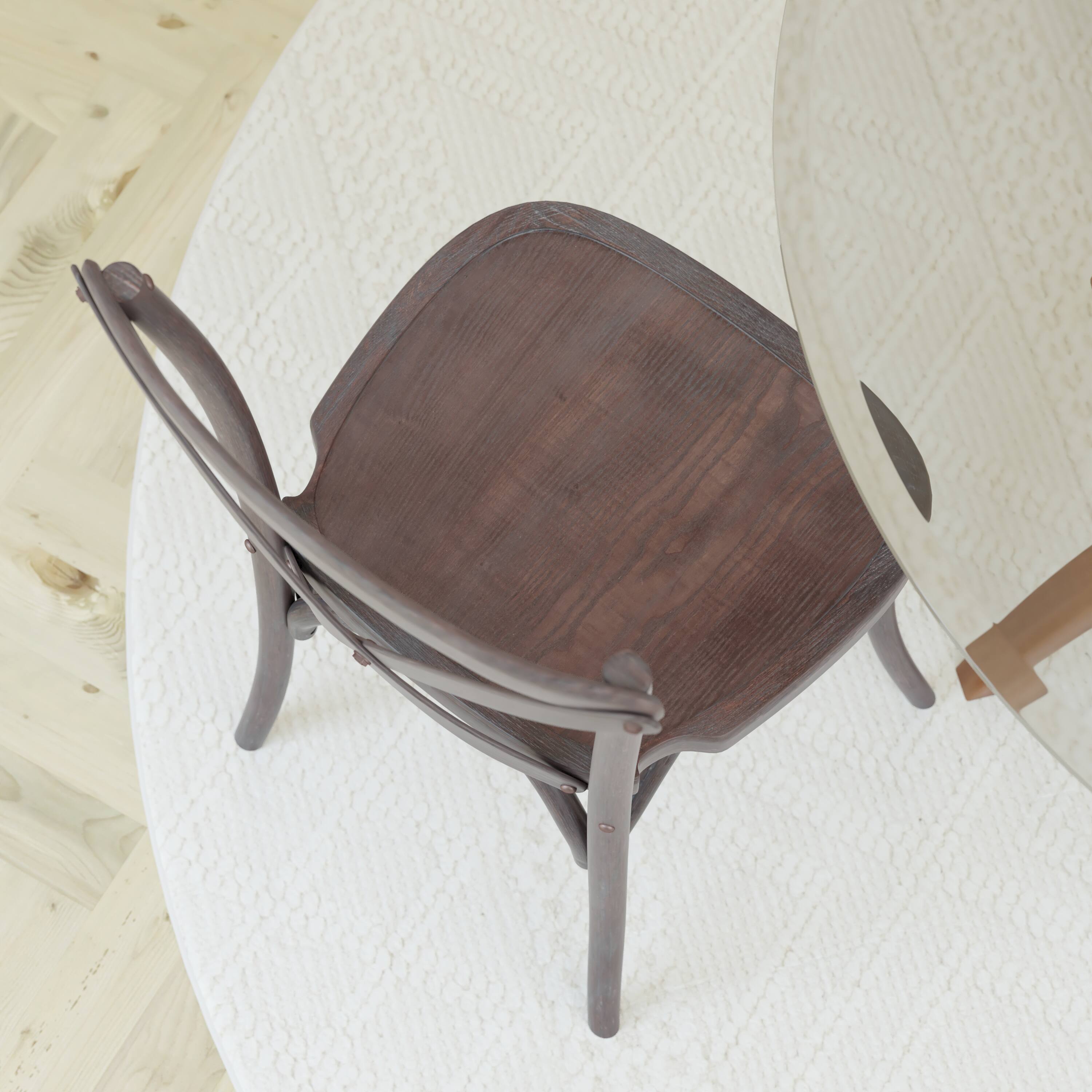 Alt View 5. Emma + Oliver - X-Back Chair - Dark Driftwood.