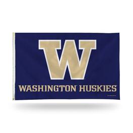 Rico Industries - Univ. of Washington W Huskies 3x5 Banner Flag - Multi