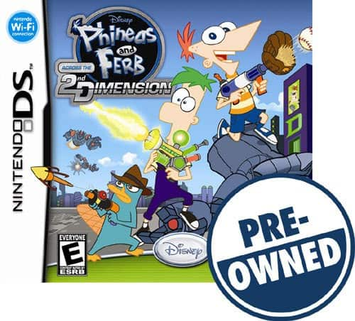 Phineas and Ferb: across the 2nd Dimension — PRE-OWNED - Nintendo DS ...