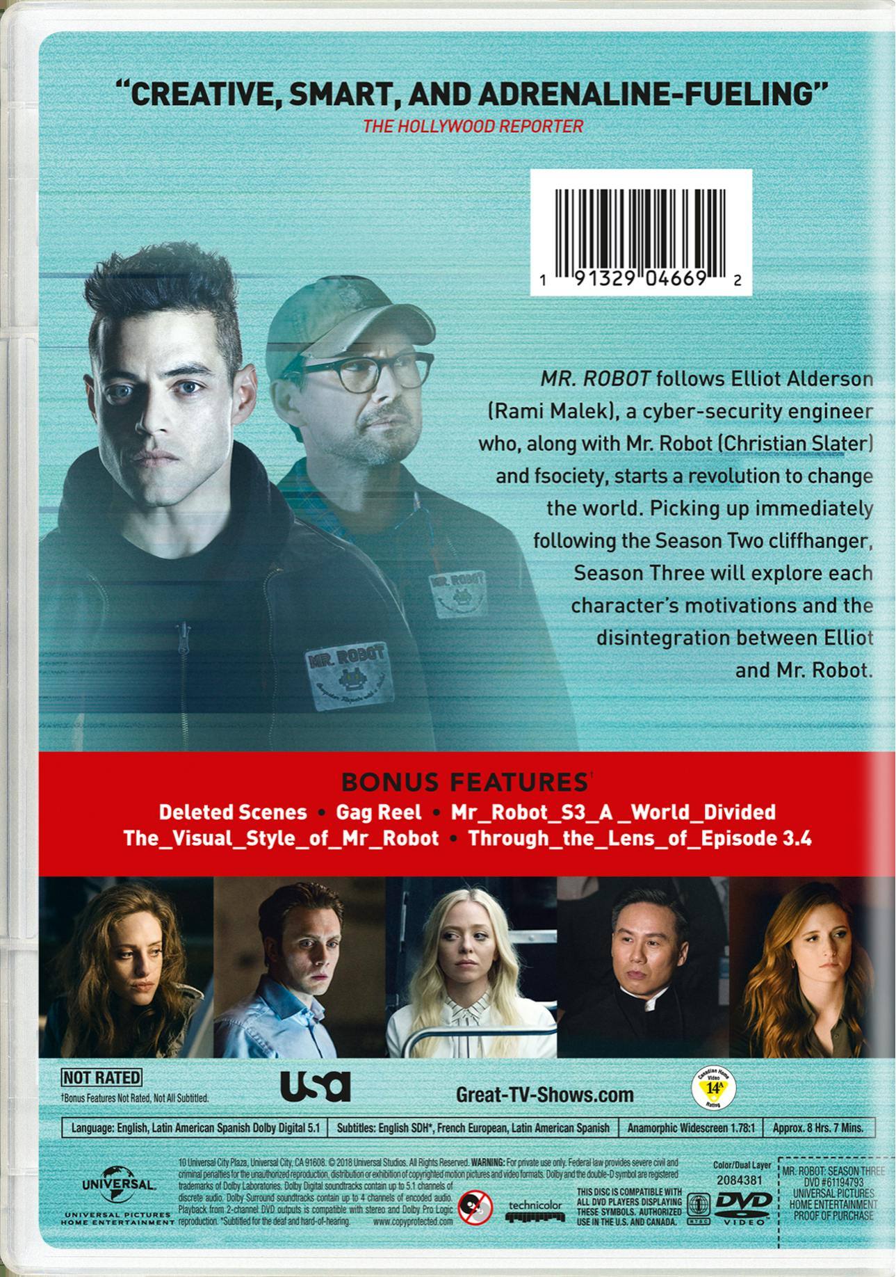 Angle. Mr. Robot: Season_3.0 [DVD].