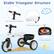 Stable Triangular Structure
- Soft Non-Slip Handlebar
- Comfortable Seat
- Storage Basket