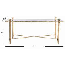 Safavieh - Home Collection Tait Coffee Table - Gold