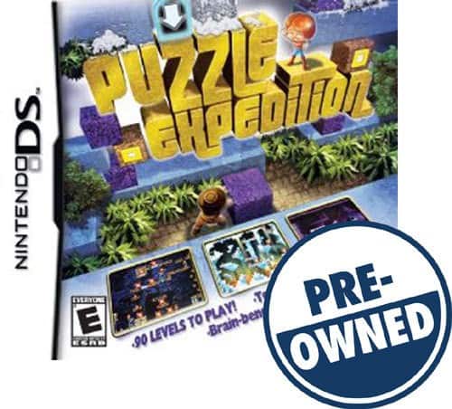 Front Standard. Puzzle Expedition — PRE-OWNED - Nintendo DS.