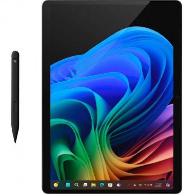 Alt View 2. Microsoft - Microsoft Surface Pro Copilot+ PC Touchscreen 13" OLED Snapdragon X Elite Processor 16GB Ram 1TB SSD (11th Edition) - Black.