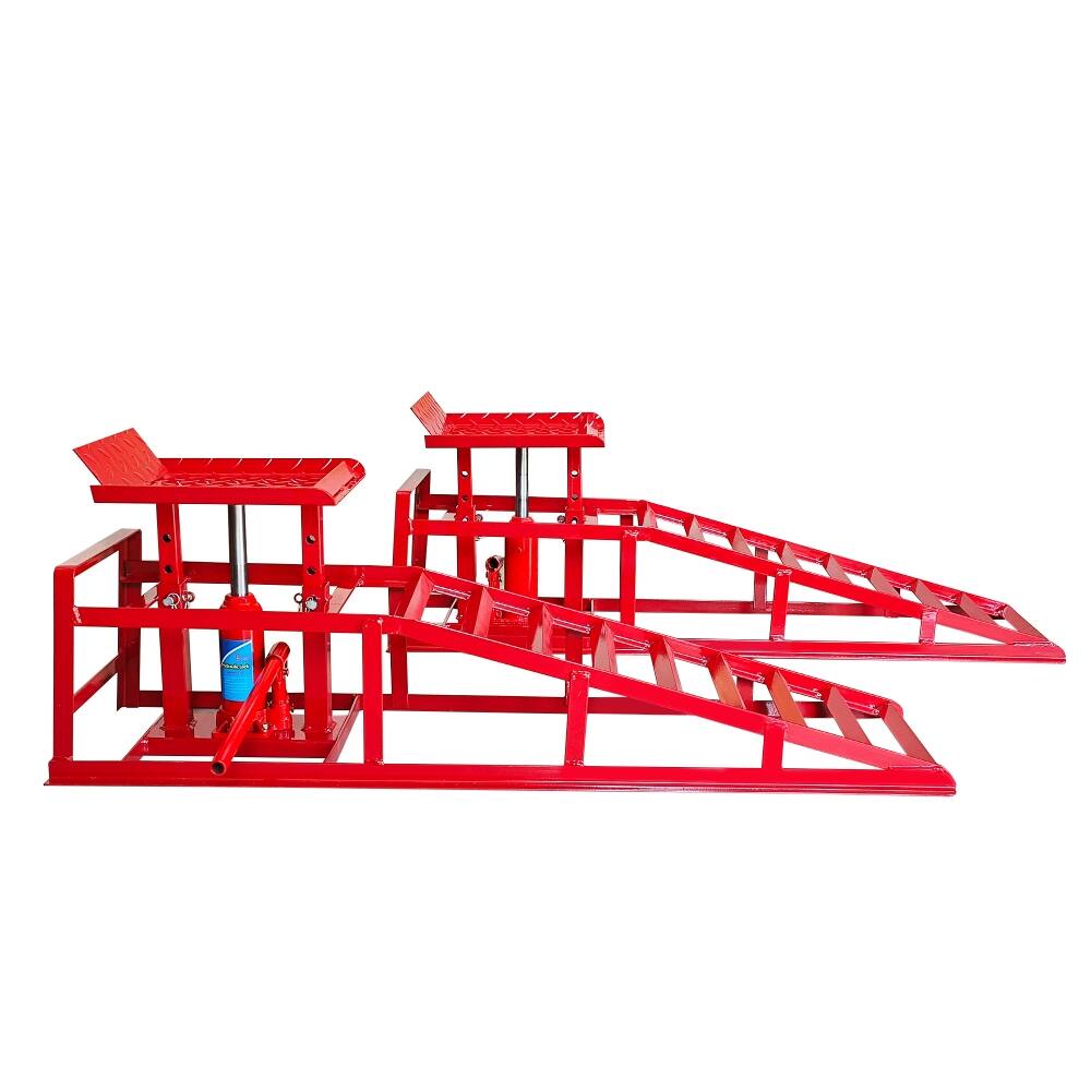 Alt View 5. Ropilly - Ropilly Hydraulic Car Ramps 11000LBS Adjustable High Lift Oil Change Ramps.