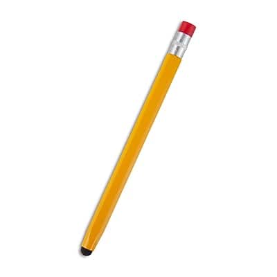 Front. Staples - Universal Stylus, Pencil Design - Yellow.