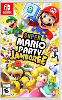 NINTENDO SWITCH
SUPER MARIO PARTY™ JAMBOREE
EVERYONE TODOS
ESRB