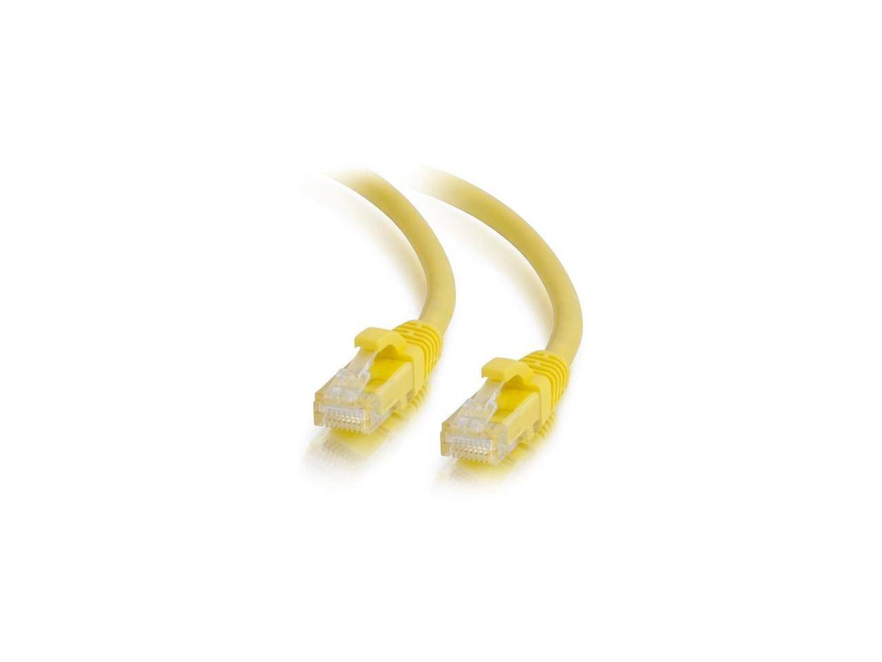 Alt View 1. Cables to Go - C2G 50742 2 ft. Cat6a Snagless Unshielded (UTP) Ethernet Network Patch Cable - Yellow.