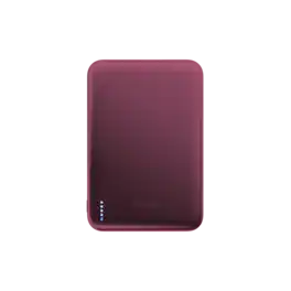 BMX - SolidSafe AIR 5K Magnetic Solid-State Power Bank - Dark Cherry