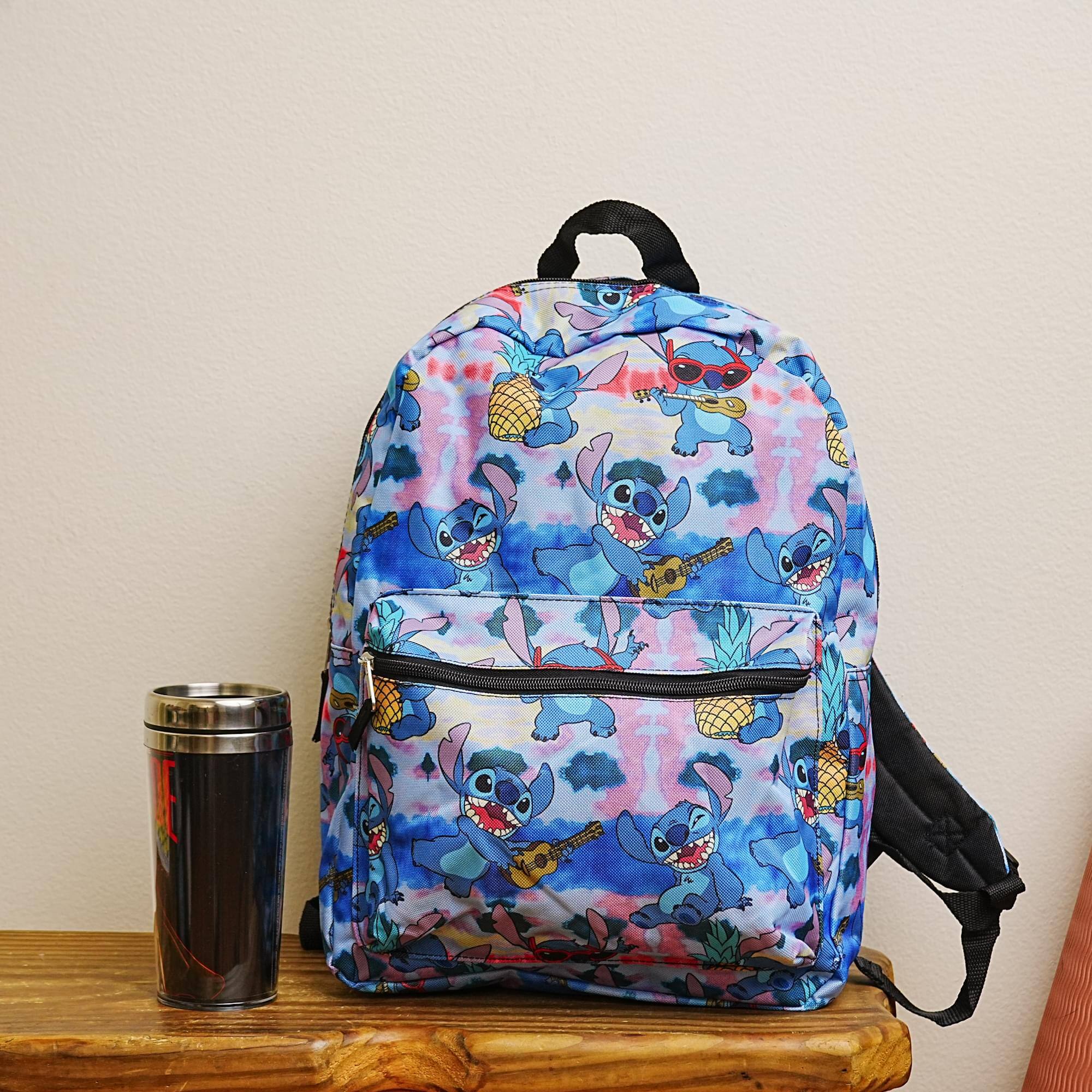 Alt View 2. Disney - Disney Lilo & Stitch Tropical 16 Inch Backpack - Multi-Colored.