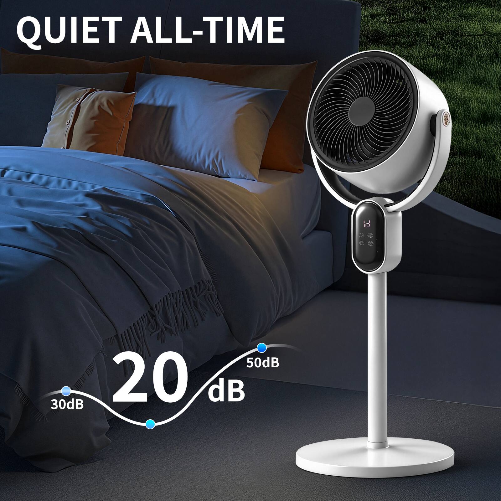 QUIET ALL-TIME  
id 50dB 20 dB 30dB