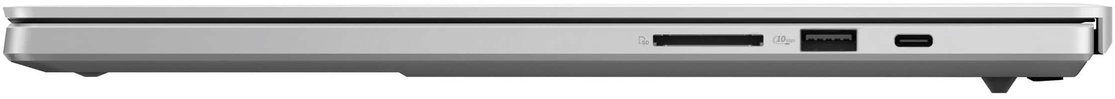 Alt View 6. ASUS - ROG Zephyrus G16 16" OLED 2.5K 240Hz Gaming Laptop - Intel Core Ultra 9 - 64GB RAM - NVIDIA GeForce RTX 5090 - 2TB SSD - Platinum White.