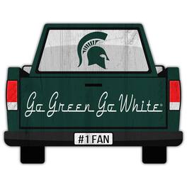 Fan Creations - Michigan State Spartans 12'' x 12'' Truck Back D-cor - Multicolor