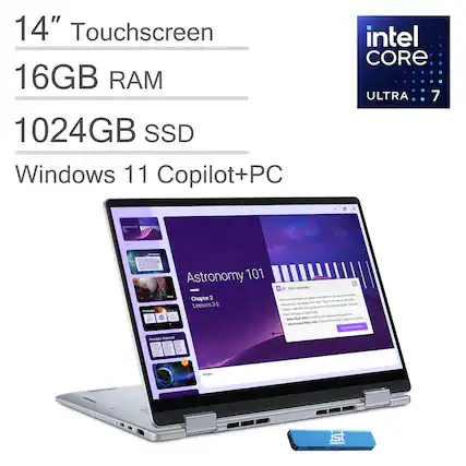 14" Touchscreen
16GB RAM
1024GB SSD
Windows 11 Copilot+PC
Intel Core Ultra 7
Astronomy 101
Chapter 2
Lessons 3-5