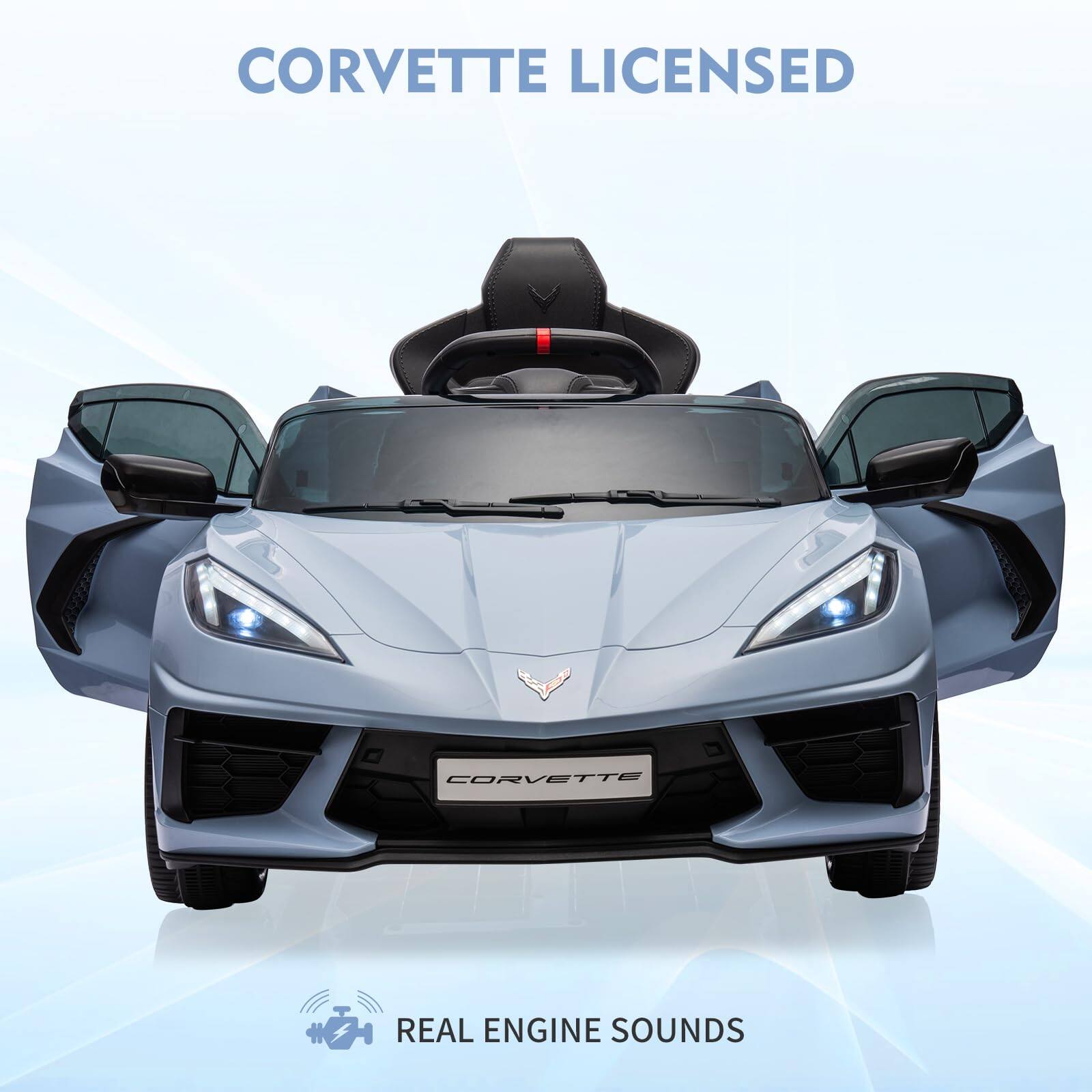 CORVETTE LICENSED  
REAL ENGINE SOUNDS