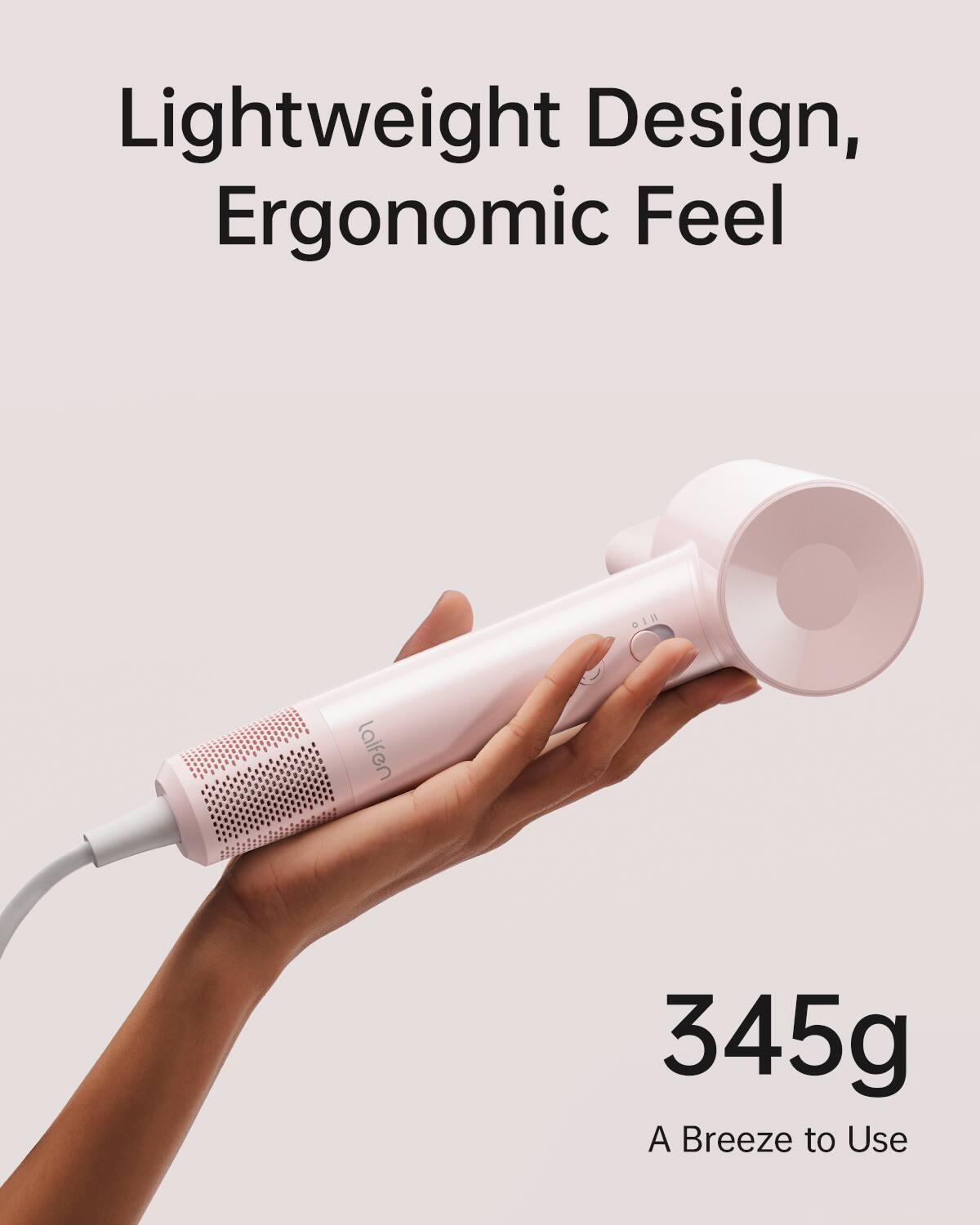 Lightweight Design, Ergonomic Feel OI laifen 345g: A Breeze to Use