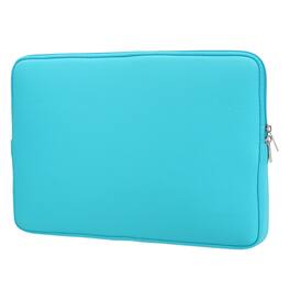 Unique Bargains - Laptop Case - Polyester Computer Sleeve Carrying Bag, Shockproof Protective Cover for 17" Notebook - Light Blue